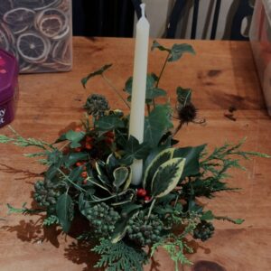 Winter Candle Festive Table Centrepiece Making Kit
